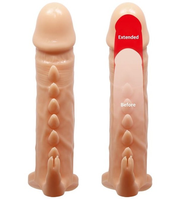 Насадка стимулирующая Penis Sleeve Emmitt