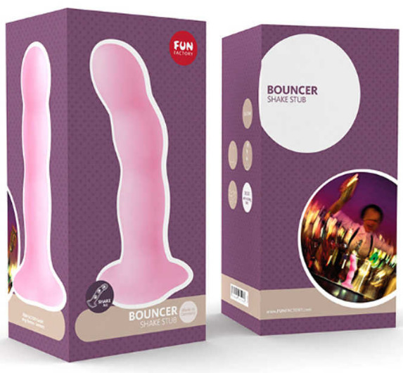 Фаллоимитатор Fun Factory  Bouncer нежно-розовый 