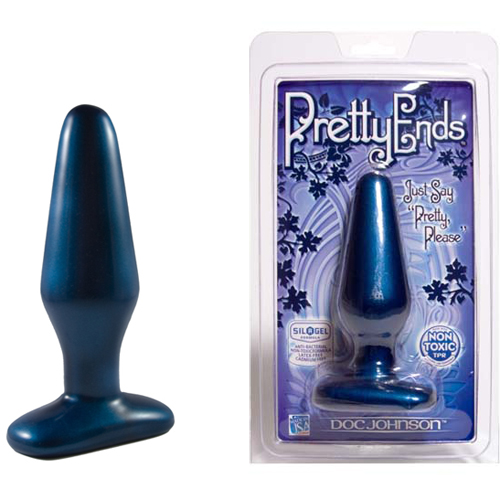 Анальная синяя пробка Pretty Ends