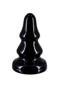 Крупный рельефный плаг black
