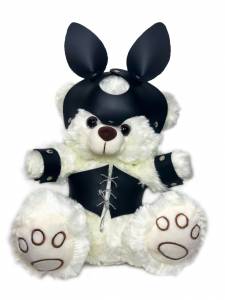 Мишка БДСМ в портупее  