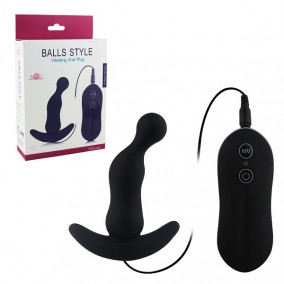Анальный плаг Vibrating Anal Plug Black 