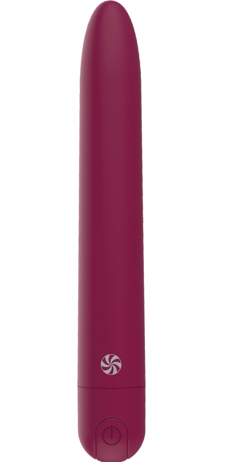 Красный перезаряжаемый вибратор Haze