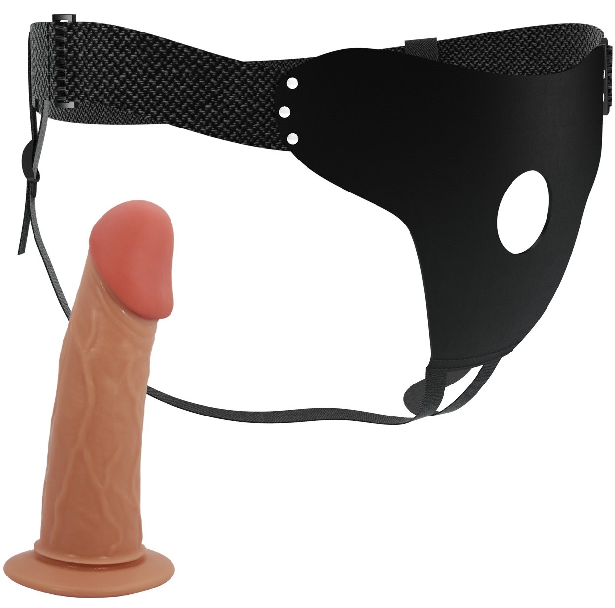 Полый страпон с нежной головкой Stark Pretty Love