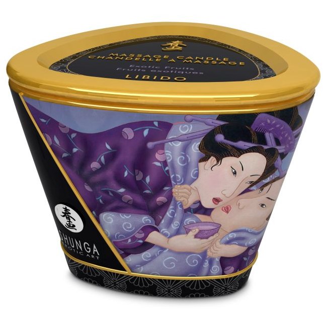 Массажная свеча Shunga эротические фрукты 170 гр