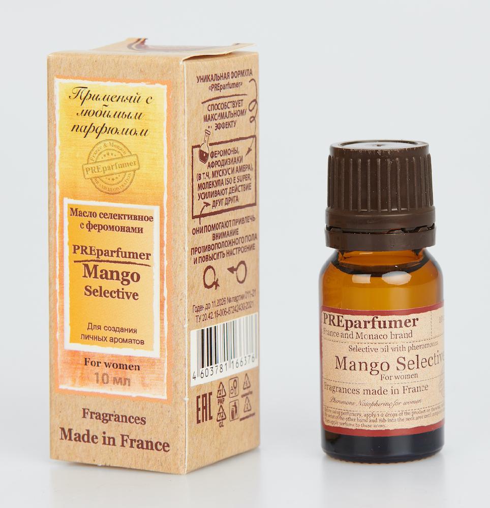 Концентрированное масло с феромонами preparfumer Mango Selective