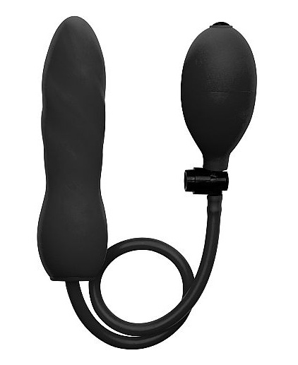 Фаллос с расширением  Inflatable Silicone Twist