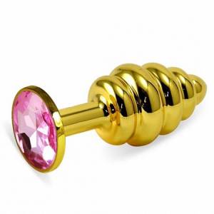 Рельефная пробка золото Pink 