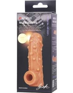 Реалистичная насадка Kokos открытая L 