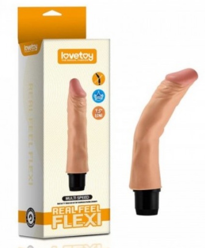 Реалистичный вибратор Flexi