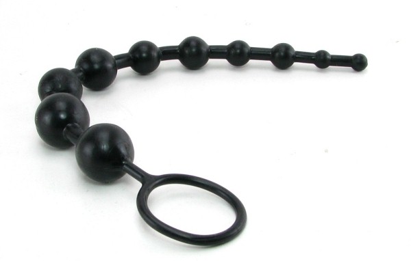 Анальные бусы X-10 Beads Black
