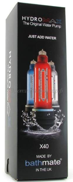 Гидронасос для увеличения члена Bathmate Hydromax X40 Brilliant Red