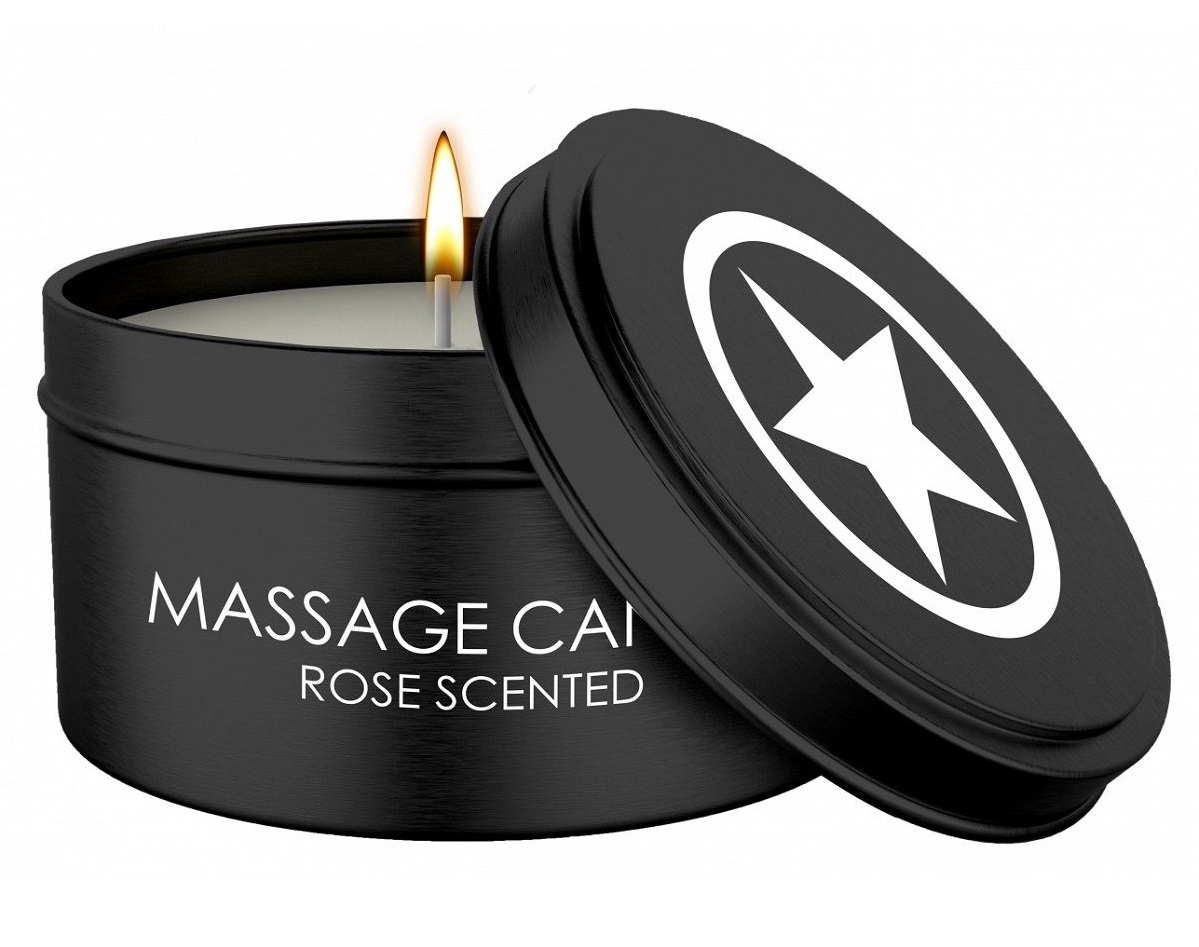 Массажная свеча с ароматом розы Massage Candle