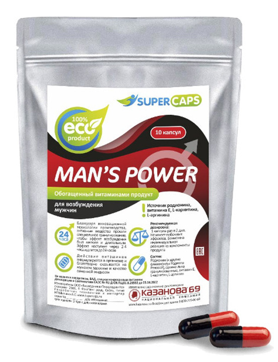 Средство возбуждающее Man's Power 1 капсула