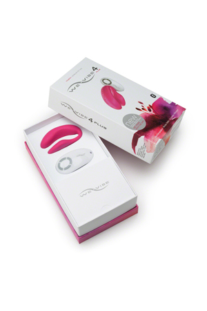 We-vibe 4 Plus на радиоуправлении розовый