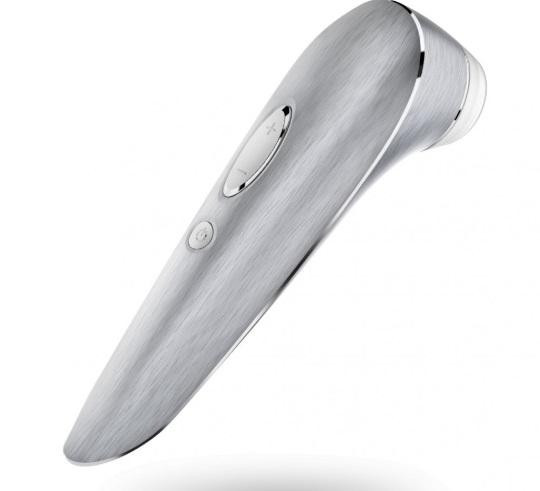 Стимулятор клитора Satisfaer Luxury серебристый