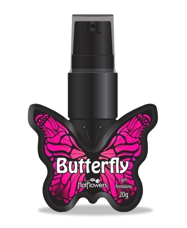 Возбуждающий клиторальный гель Butterfly вишня
