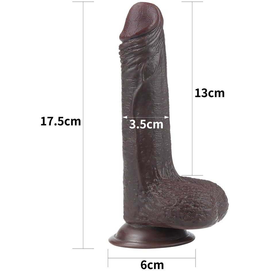 Шоколадный дилдо на присоске