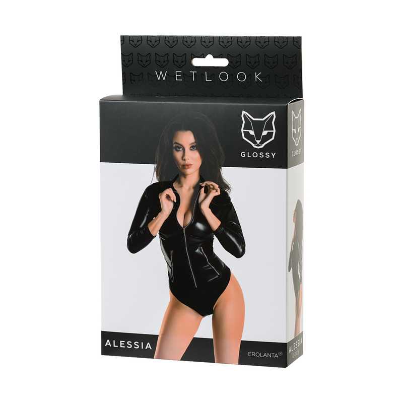 Сексуальное боди Alessia на молнии XL