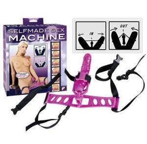 Вибратор с креплением Sex Machin 