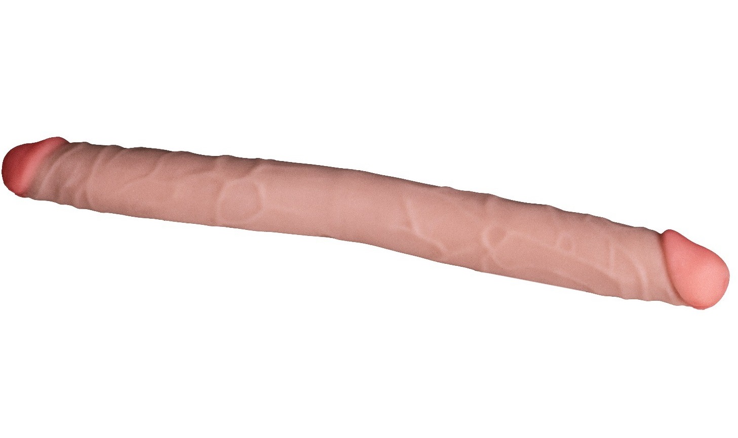 Двойной фаллоимитатор из киберкожи 46 см