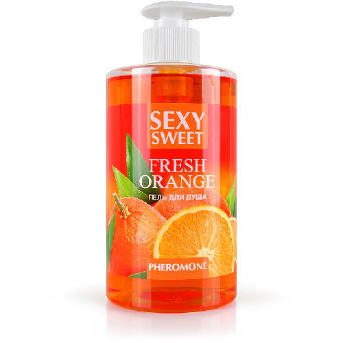 Гель для душа с феромонами Fresh orange 430 мл