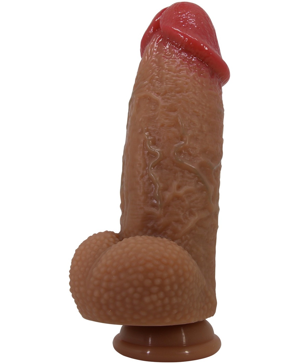 Крупный фаллос из силикона на присоске Achille 