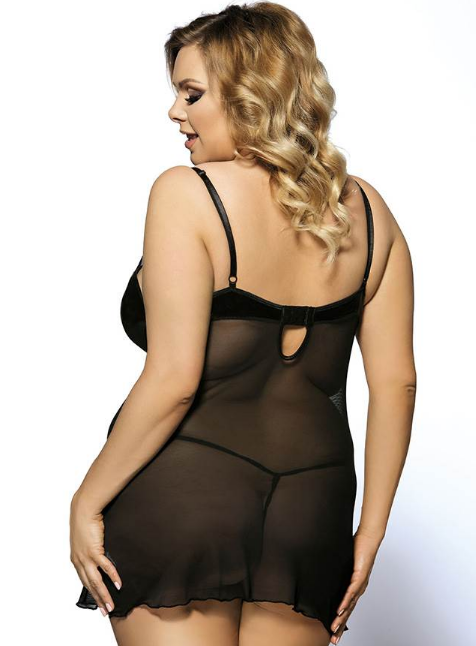 Прозрачный бэби долл 3XL (48-50rus)