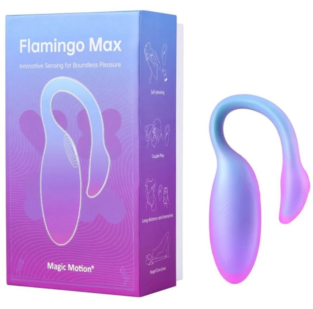 Вибратор Flamingo Max синий