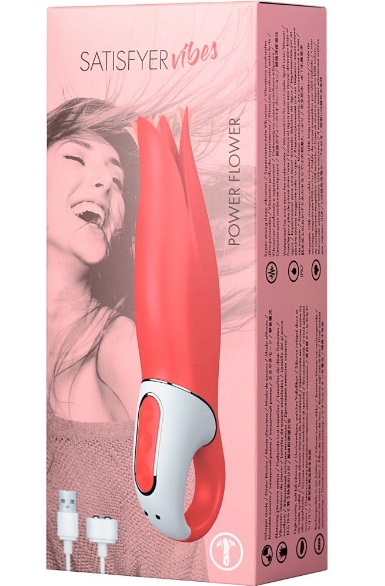 Вибромассажер с мягкими лепестками Satisfyer 