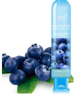 Интимная смазка  со вкусом черники Fruits Fun 80мл