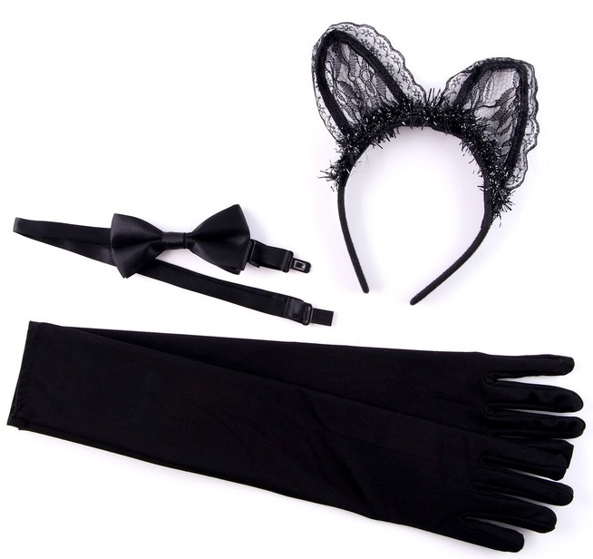 Карнавальный костюм Киска с бабочкой