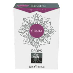 Капли возбуждающие женские Geisha Drops Shiatsu 30ml 
