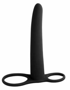 Гладкая насадка для двойного проникновения 