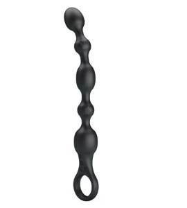 Анальный стимулятор USB из шариков 