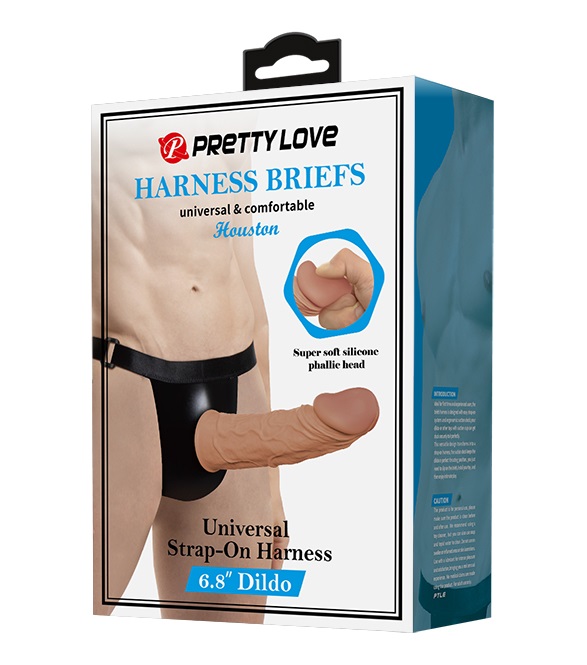 Полый страпон для мужчин и женщин с мягкой головкой