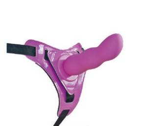 Страпон фиолетовый 