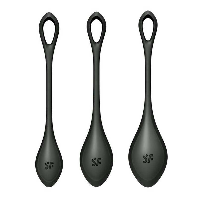 Набор вагинальных шариков Satisfyer Yoni Power черный
