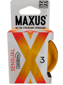 Презервативы анатомические MAXUS Sensual №3 