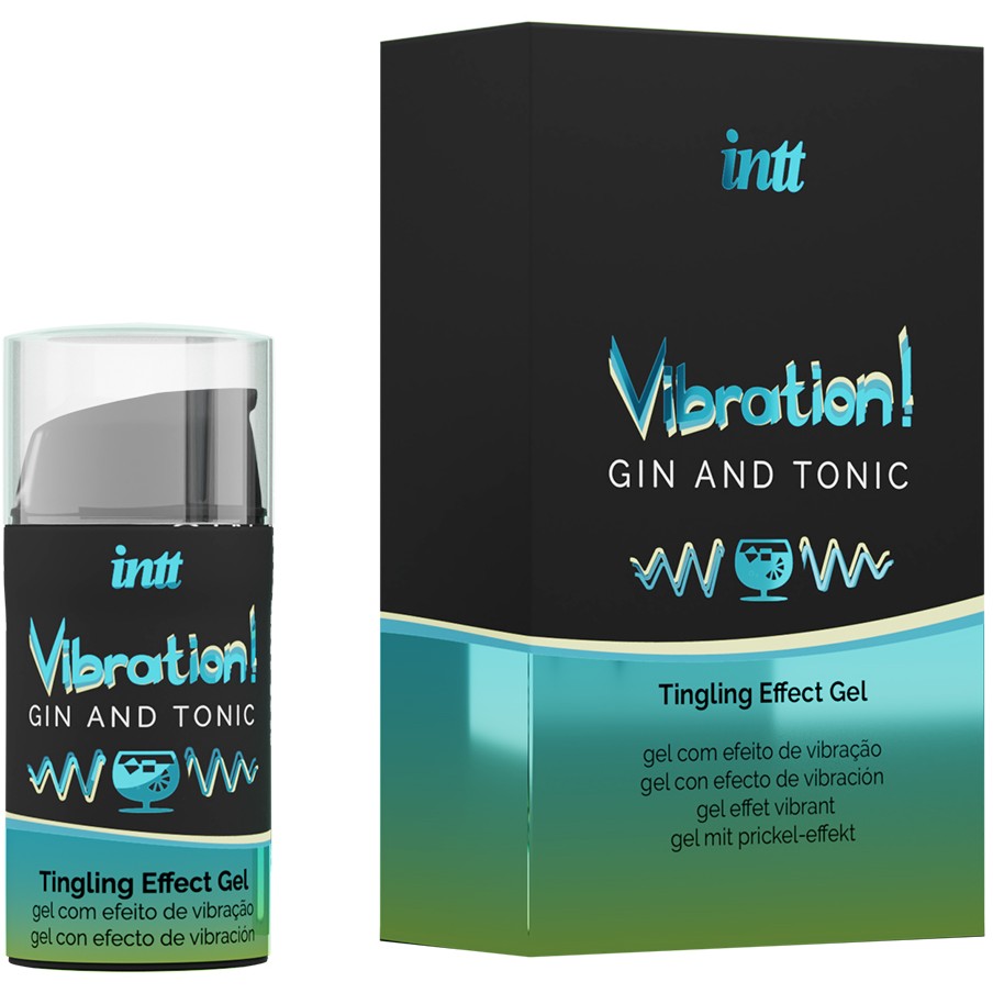 Жидкий вибратор Vibration Gin Tonic 15 мл