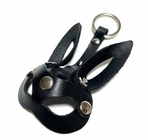 Брелок кожаный кролик 