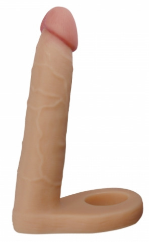 Реалистичная насадка для двойного проникновения