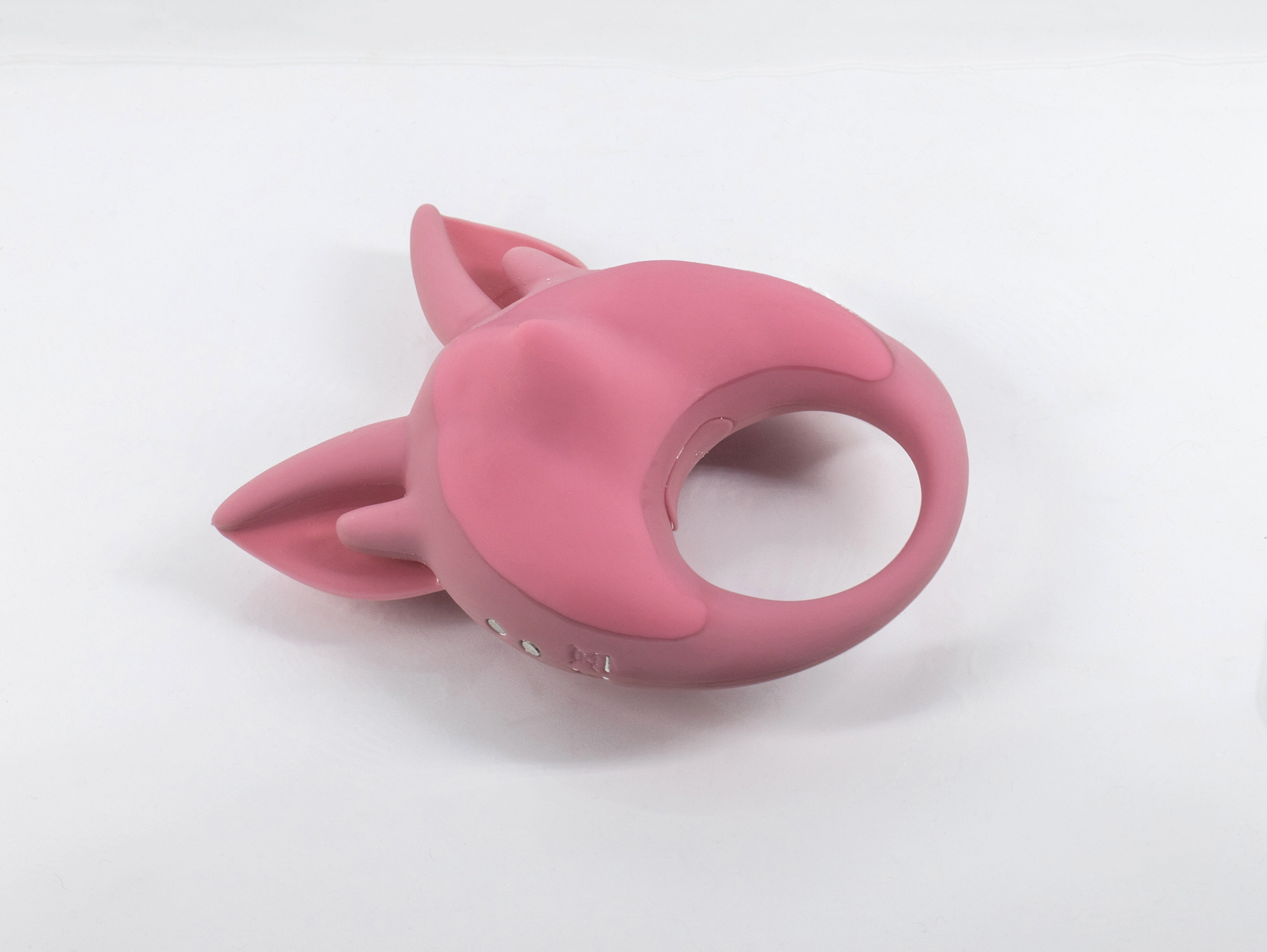 Розовое эрекционное кольцо Mimi USB