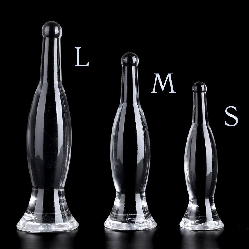 Гибкая анальная пробка размера L