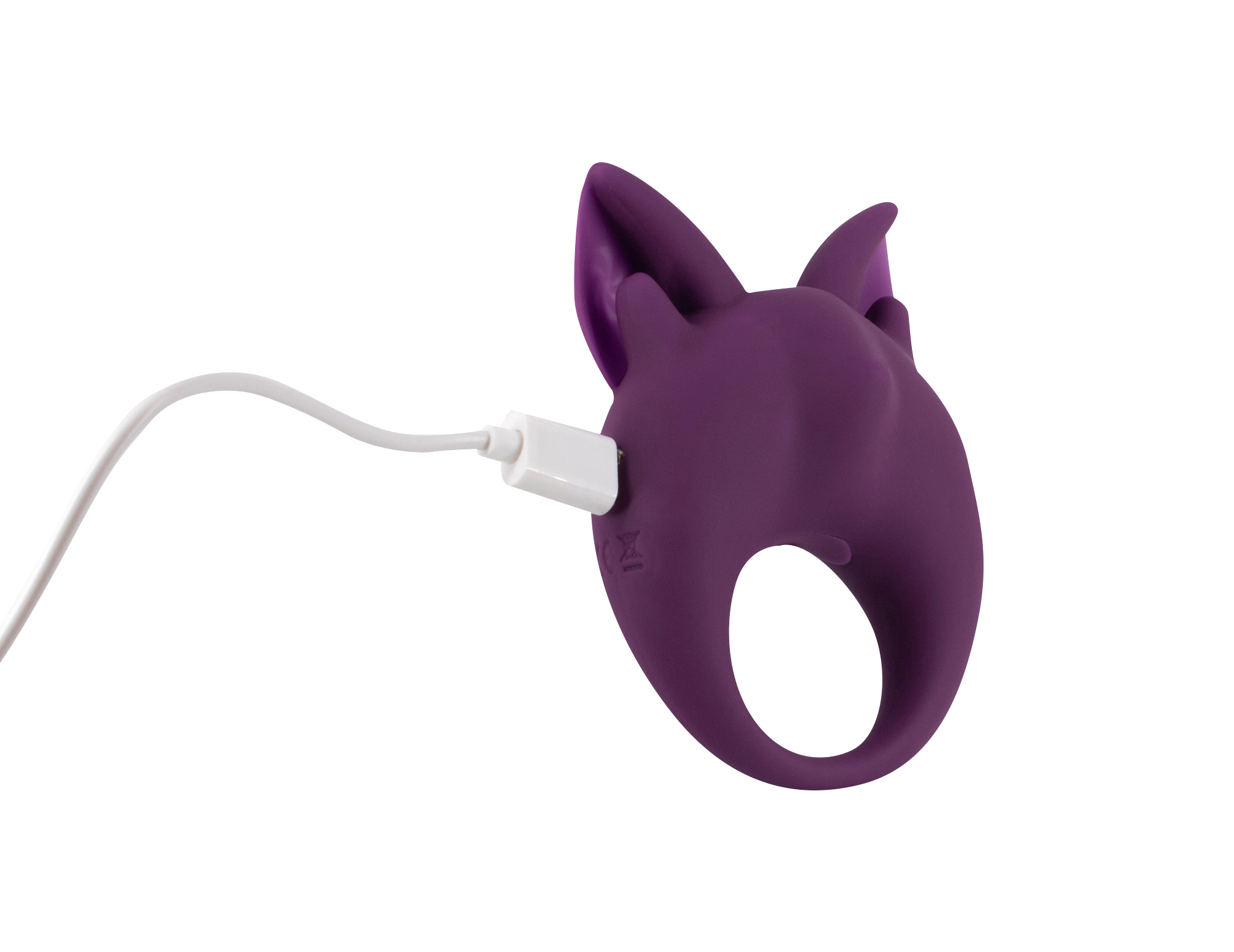 Фиолетовое эрекционное кольцо Mimi USB