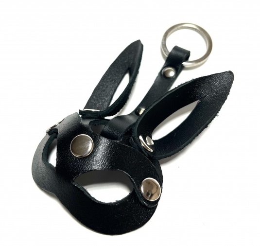 Брелок кожаный кролик