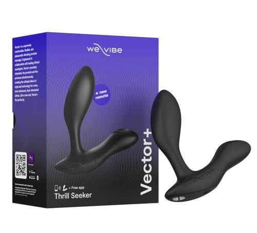 Вибратор We-Vibe Vector+ черный
