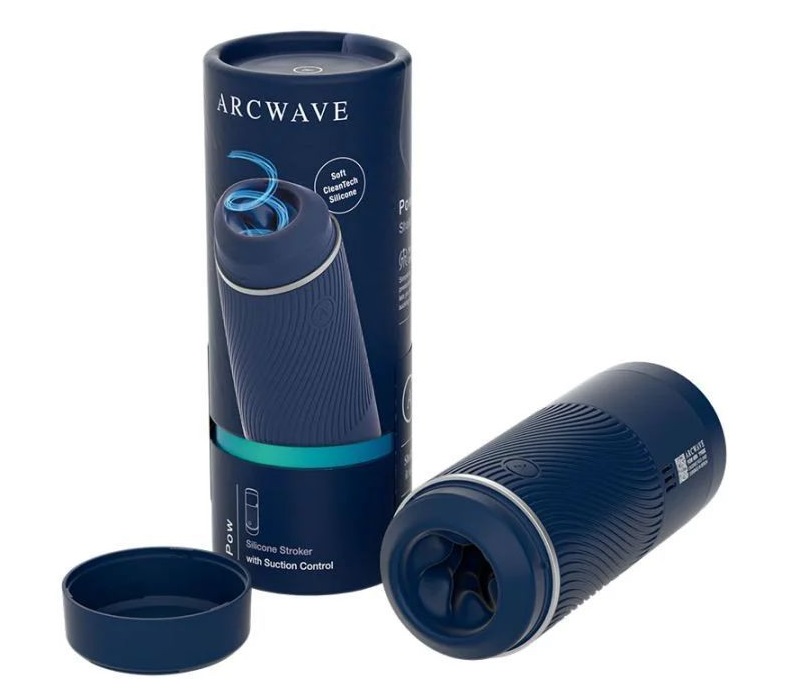 Мастурбатор с эффектом   всасывания Arcwave Pow blue