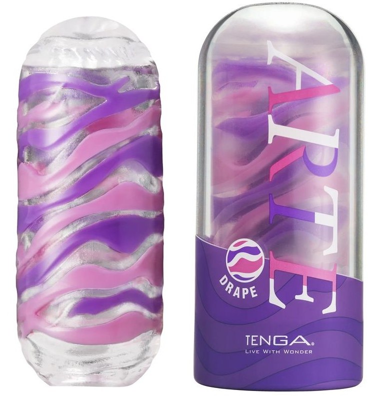 Мастурбатор Tenga Arte Drape с натяжением