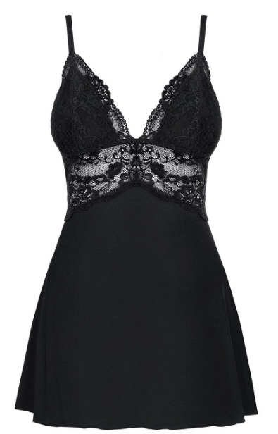Сексуальная сорочка black L/XL